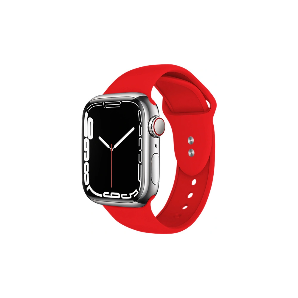 Hurtownia GSM - Pasek Crong Liquid Apple Watch 4/5/6/7/SE/8/9/10 40/41/42mm (czerwony) - CRG147 - {ean13} - Hurt