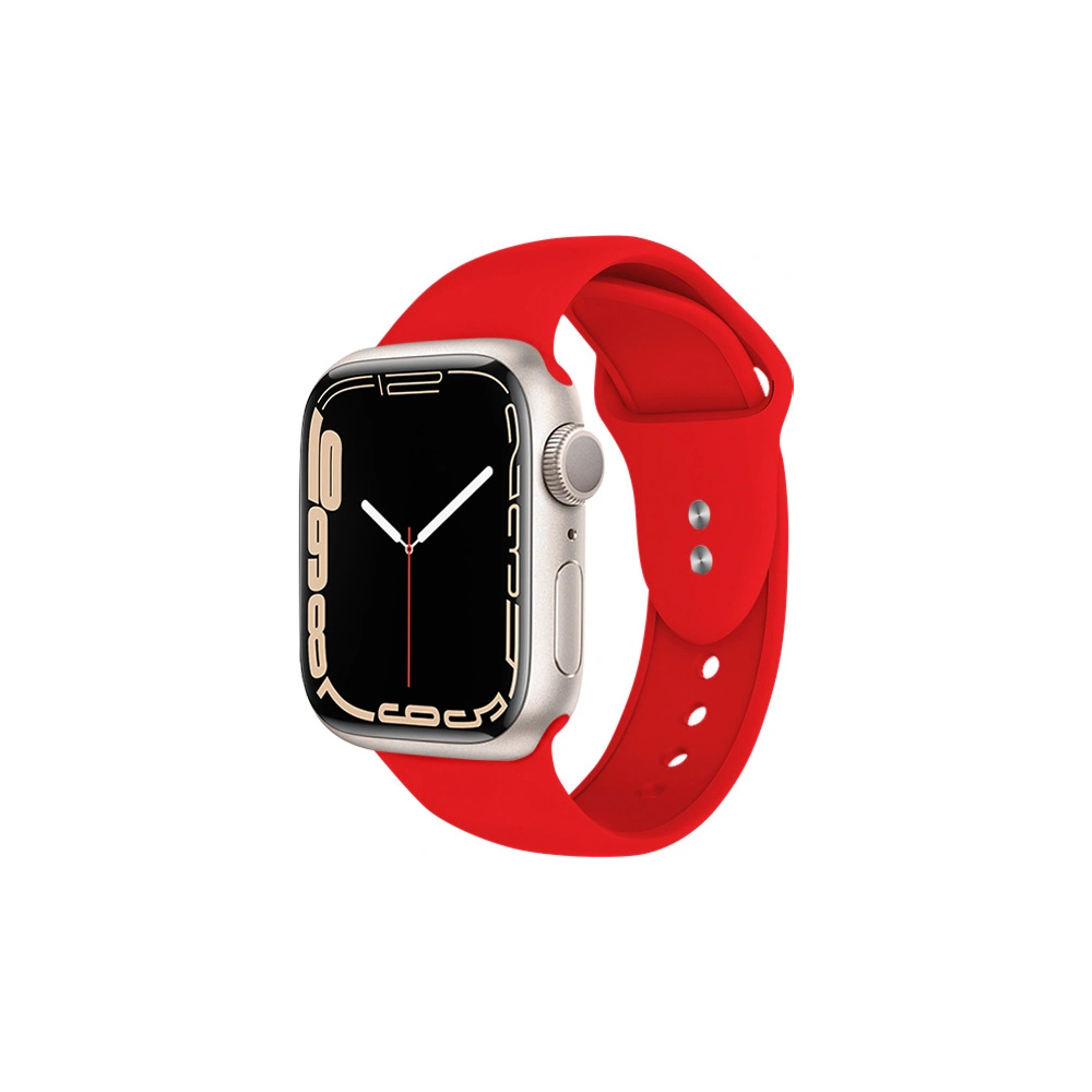 Hurtownia GSM - Pasek Crong Liquid Apple Watch 4/5/6/7/SE/8/9/10 40/41/42mm (czerwony) - CRG147 - {ean13} - Hurt