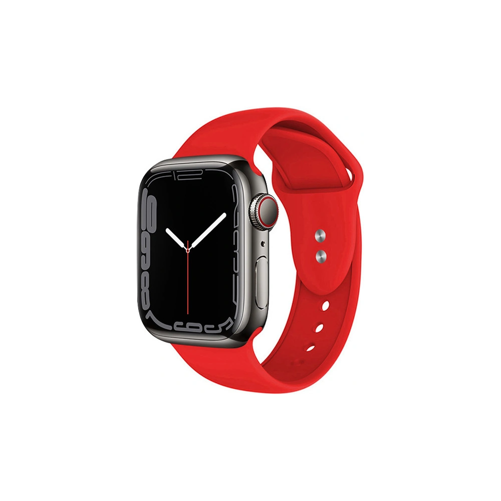 Hurtownia GSM - Pasek Crong Liquid Apple Watch 4/5/6/7/SE/8/9/10 40/41/42mm (czerwony) - CRG147 - {ean13} - Hurt