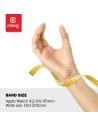 Hurtownia GSM - Pasek Crong Liquid Apple Watch 4/5/6/7/SE/8/9/Ultra 44/45/49mm (námořnická modř) - CRG150 - {ean13} - Hurt