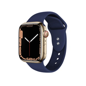 Hurtownia GSM - Pasek Crong Liquid Apple Watch 4/5/6/7/SE/8/9/Ultra 44/45/49mm (sötétkék) - CRG150 - {ean13} - Hurt
