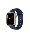 Hurtownia GSM - Pasek Crong Liquid Apple Watch 4/5/6/7/SE/8/9/Ultra 44/45/49mm (námořnická modř) - CRG150 - {ean13} - Hurt