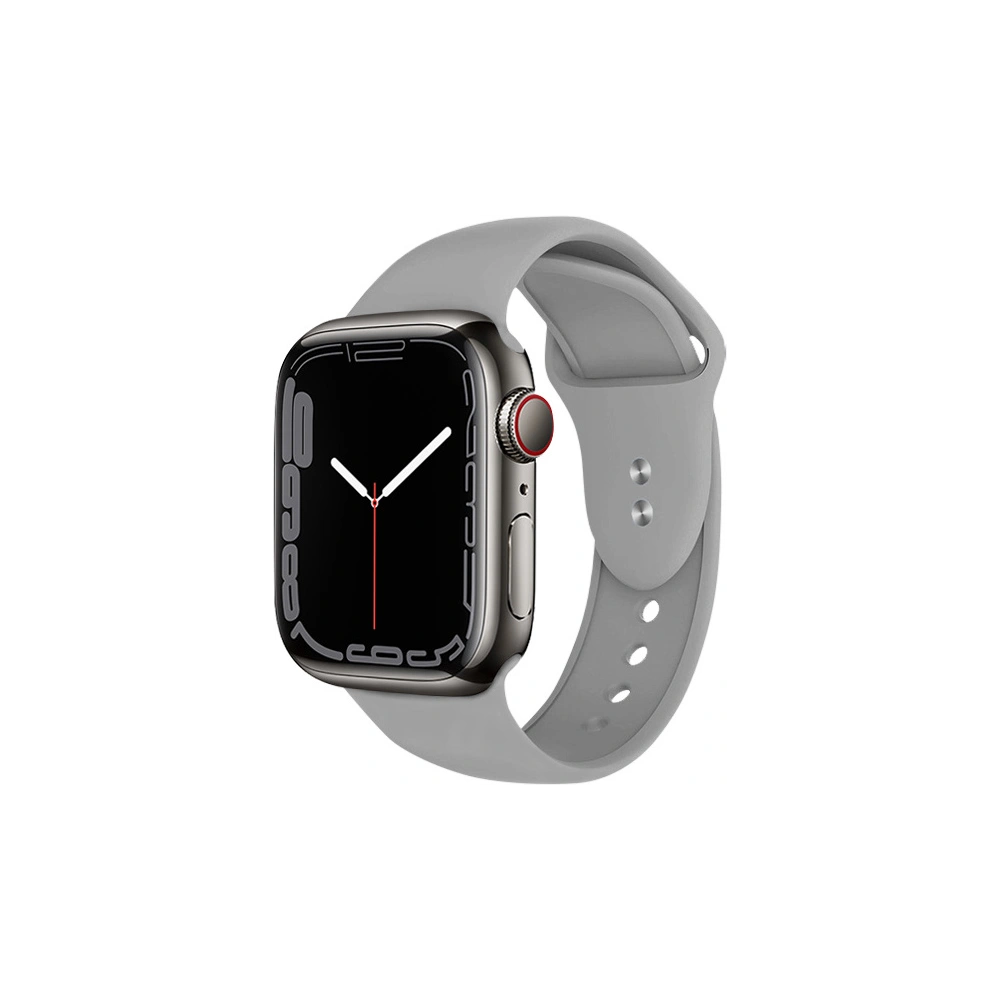 Hurtownia GSM - Pasek Crong Liquid Apple Watch 4/5/6/7/SE/8/9/Ultra 44/45/49mm (šedý) - CRG151 - {ean13} - Hurt