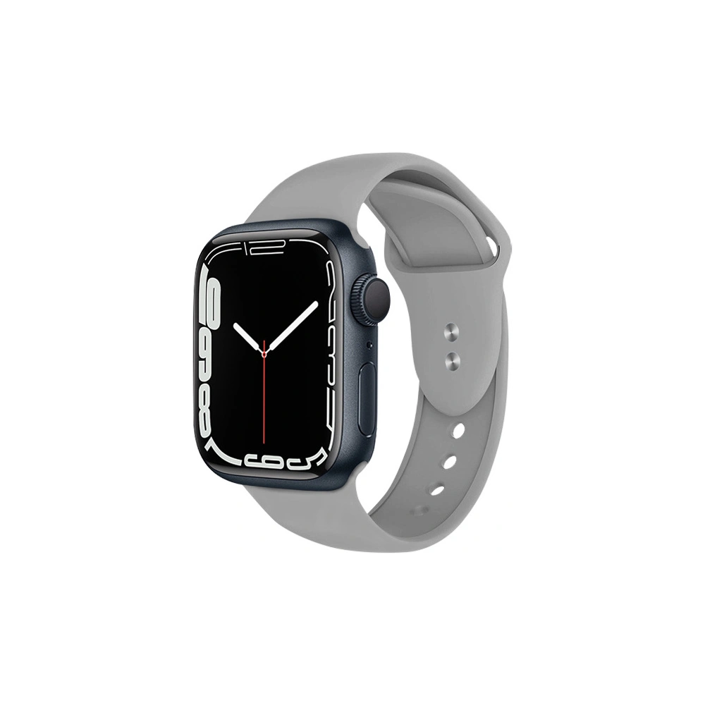Hurtownia GSM - Pasek Crong Liquid Apple Watch 4/5/6/7/SE/8/9/Ultra 44/45/49mm (šedý) - CRG151 - {ean13} - Hurt