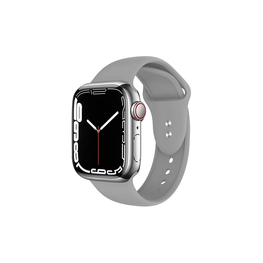 Hurtownia GSM - Pasek Crong Liquid Apple Watch 4/5/6/7/SE/8/9/Ultra 44/45/49mm (šedý) - CRG151 - {ean13} - Hurt