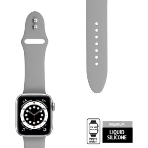 Hurtownia GSM - Pasek Crong Liquid Apple Watch 4/5/6/7/SE/8/9/Ultra 44/45/49mm (szürke) - CRG151 - {ean13} - Hurt