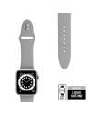 Hurtownia GSM - Pasek Crong Liquid Apple Watch 4/5/6/7/SE/8/9/Ultra 44/45/49mm (šedý) - CRG151 - {ean13} - Hurt
