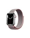 Pasek Crong Nylon Apple Watch 4/5/6/7/SE/8/9/10 40/41/42mm (Világos rózsaszín)