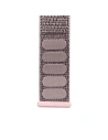 Pasek Crong Nylon Apple Watch 4/5/6/7/SE/8/9/10 40/41/42mm (Világos rózsaszín)