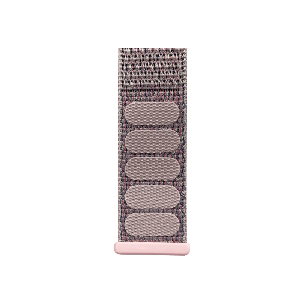 Belt Crong Nylon Apple Watch 4/5/6/7/SE/8/9/10 40/41/42mm (Light Pink)