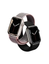 Pasek Crong Nylon Apple Watch 4/5/6/7/SE/8/9/10 40/41/42mm (Világos rózsaszín)