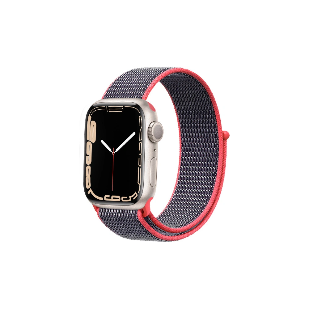 Hurtownia GSM - Pasek Crong Nylon Apple Watch 4/5/6/7/SE/8/9/10 40/41/42mm (Roz electric) - CRG153 - {ean13} - Hurt