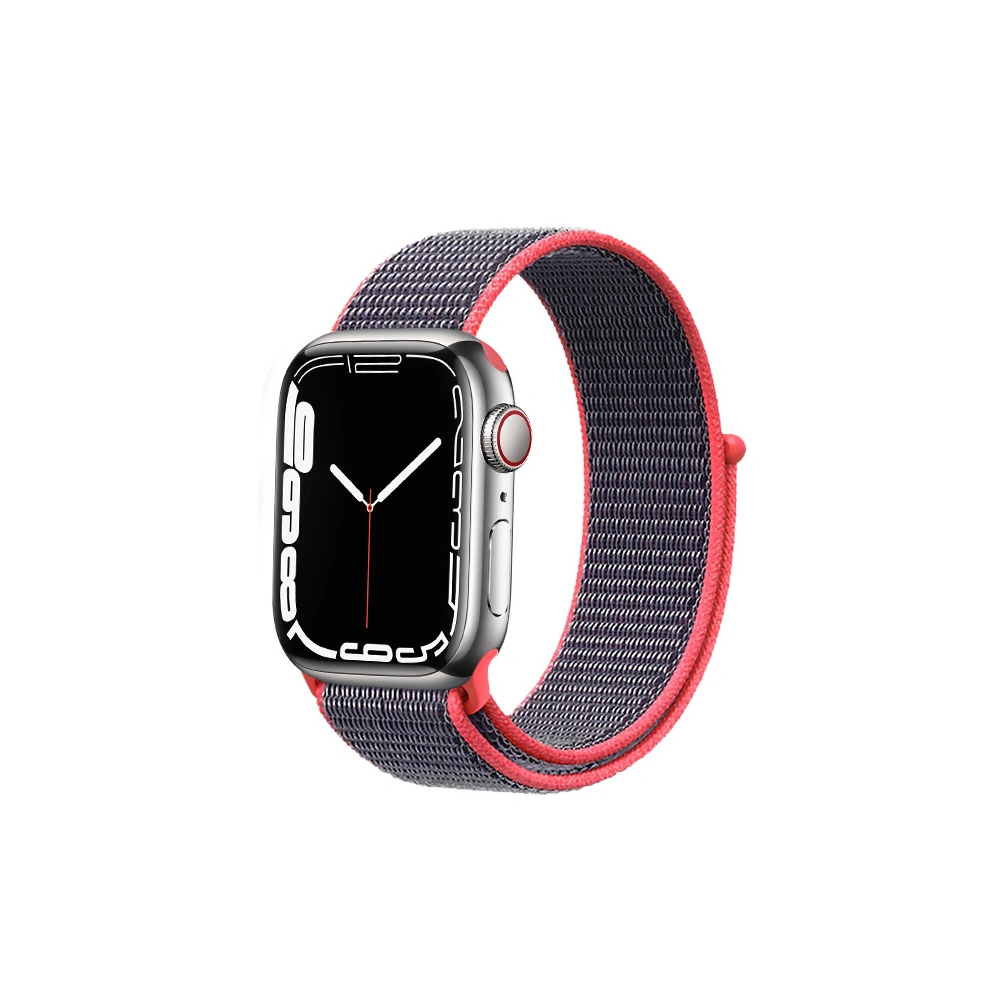 Hurtownia GSM - Pasek Crong Nylon Apple Watch 4/5/6/7/SE/8/9/Ultra 44/45/49mm (Electric Pink) - CRG155 - {ean13} - Hurt