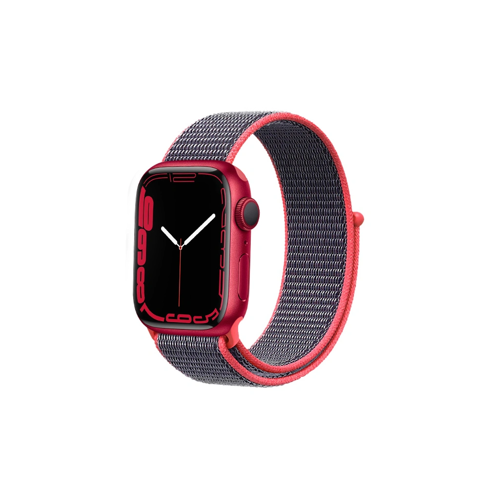 Hurtownia GSM - Pasek Crong Nylon Apple Watch 4/5/6/7/SE/8/9/Ultra 44/45/49mm (Electric Pink) - CRG155 - {ean13} - Hurt