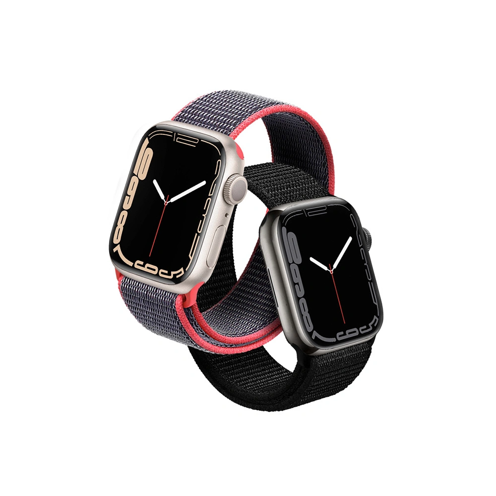 Hurtownia GSM - Pasek Crong Nylon Apple Watch 4/5/6/7/SE/8/9/Ultra 44/45/49mm (Electric Pink) - CRG155 - {ean13} - Hurt