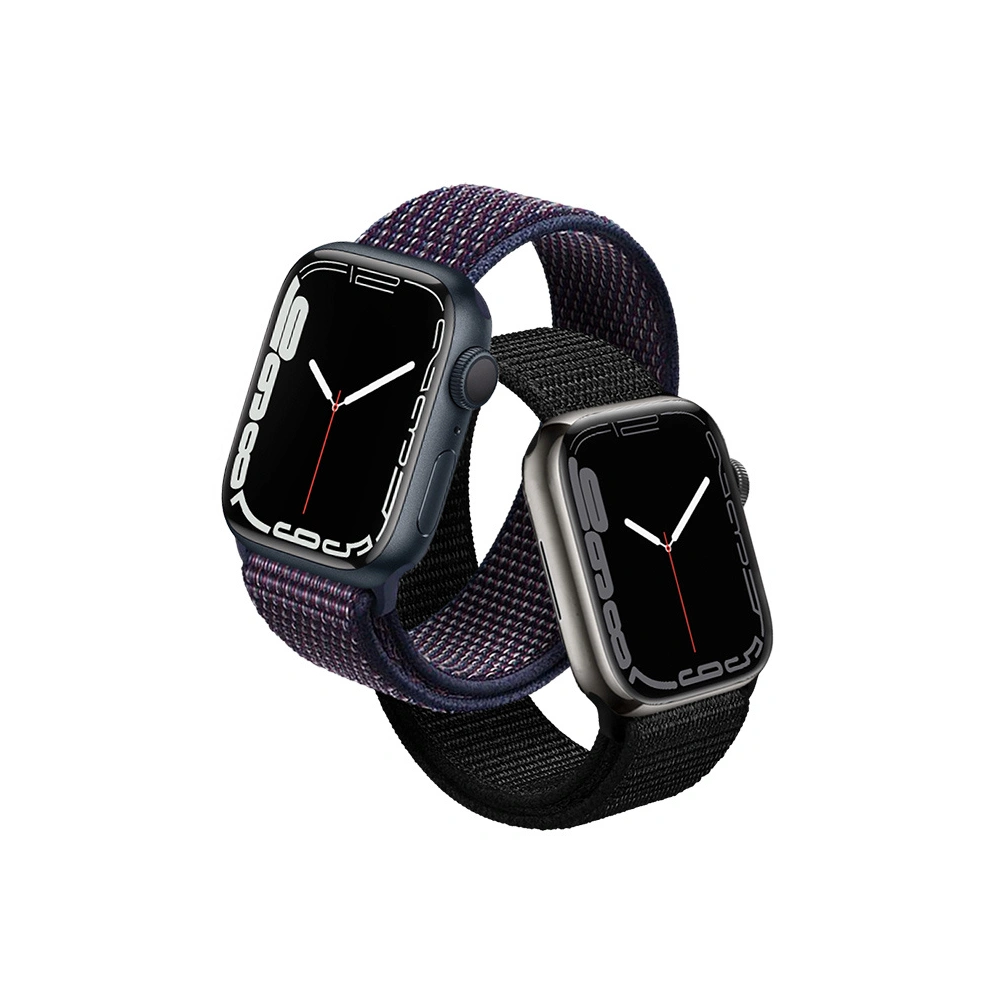 Hurtownia GSM - Pasek Crong Nylon Apple Watch 4/5/6/7/SE/8/9/Ultra 44/45/49mm (Midnight Blue) - CRG156 - {ean13} - Hurt