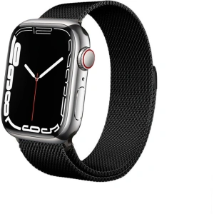 Hurtownia GSM - Bransoleta Crong Milano Steel Apple Watch 4/5/6/7/SE/8/9 40/41mm (černá) - CRG157 - {ean13} - Hurt