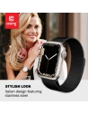 Hurtownia GSM - Bransoleta Crong Milano Steel Apple Watch 4/5/6/7/SE/8/9 40/41mm (czarny) - CRG157 - {ean13} - Hurt