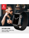 Hurtownia GSM - Armband Crong Milano Steel Apple Watch 4/5/6/7/SE/8/9 40/41mm (schwarz) - CRG157 - {ean13} - Hurt