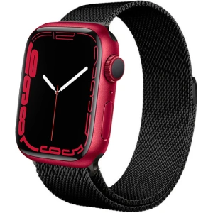 Hurtownia GSM - Brățara Crong Milano Steel Apple Watch 4/5/6/7/SE/8/9 40/41mm (negru) - CRG157 - {ean13} - Hurt