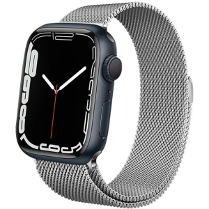 Hurtownia GSM - Brățară Crong Milano Steel Apple Watch 4/5/6/7/SE/8/9 40/41mm (argintie) - CRG158 - {ean13} - Hurt