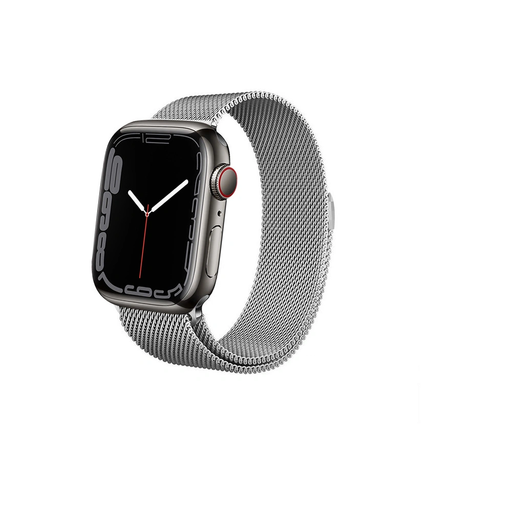Hurtownia GSM - Náramek Crong Milano Steel Apple Watch 4/5/6/7/SE/8/9 40/41mm (stříbrný) - CRG158 - {ean13} - Hurt