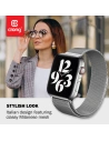 Hurtownia GSM - Náramek Crong Milano Steel Apple Watch 4/5/6/7/SE/8/9 40/41mm (stříbrný) - CRG158 - {ean13} - Hurt