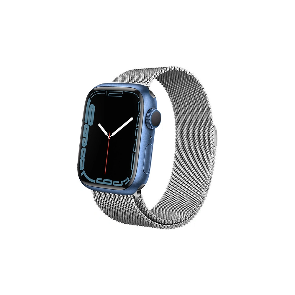 Hurtownia GSM - Náramek Crong Milano Steel Apple Watch 4/5/6/7/SE/8/9 40/41mm (stříbrný) - CRG158 - {ean13} - Hurt