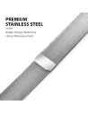 Hurtownia GSM - Brățară Crong Milano Steel Apple Watch 4/5/6/7/SE/8/9 40/41mm (argintie) - CRG158 - {ean13} - Hurt