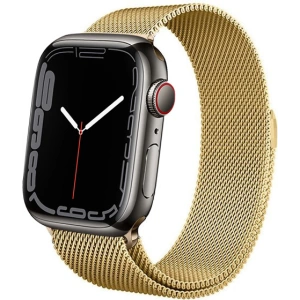 Wholesale Bracelet Crong Milano Steel Apple Watch 4/5/6/7/SE/8/9 40/41mm (gold) - CRG159 - {ean13} - Hurt