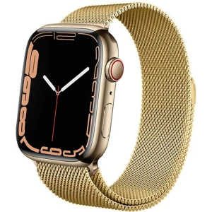 Wholesale Bracelet Crong Milano Steel Apple Watch 4/5/6/7/SE/8/9 40/41mm (gold) - CRG159 - {ean13} - Hurt