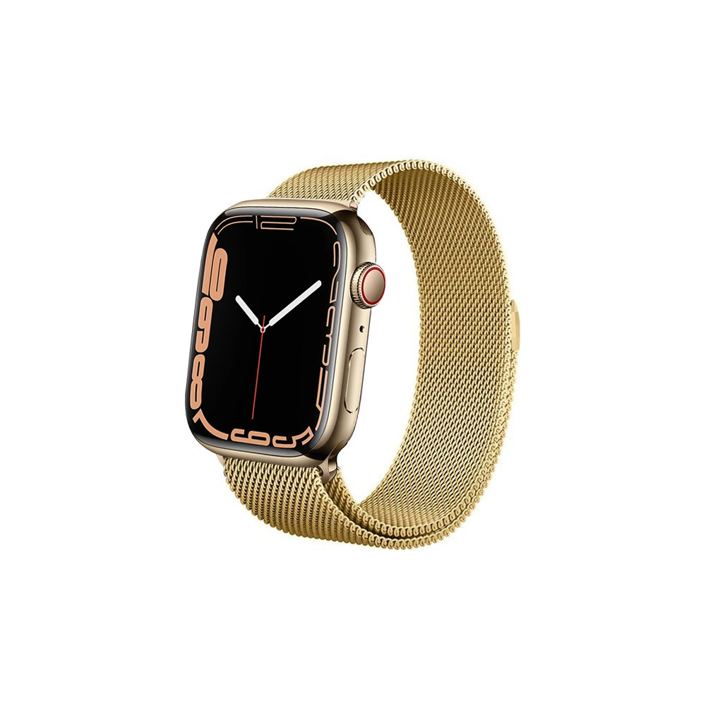 Hurtownia GSM - Bransoleta Crong Milano Steel Apple Watch 4/5/6/7/SE/8/9 40/41mm (zlatý) - CRG159 - {ean13} - Hurt