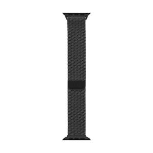 Hurtownia GSM - Bransoleta Crong Milano Steel Apple Watch 4/5/6/7/SE/8/9/Ultra 44/45/49mm (černá) - CRG160 - {ean13} - Hurt