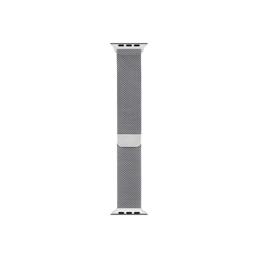 Hurtownia GSM - Bransoleta Crong Milano Steel Apple Watch 4/5/6/7/SE/8/9/Ultra 44/45/49mm (stříbrná) - CRG161 - {ean13} - Hurt