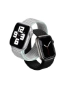 Hurtownia GSM - Pásek Crong Nylon Reflex Apple Watch 4/5/6/7/SE/8/9/Ultra 44/45/49mm (černý) - CRG163 - {ean13} - Hurt