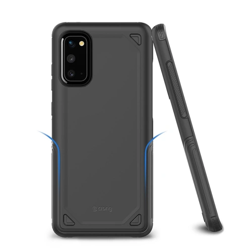 Etui Crong Defender Case Samsung Galaxy S20 (czarny)