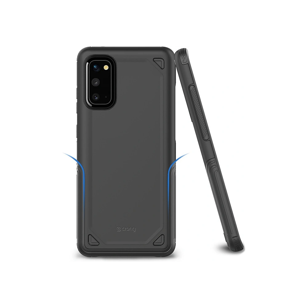 Hurtownia GSM - Etui Crong Defender Case Samsung Galaxy S20 (fekete) - CRG164 - {ean13} - Hurt