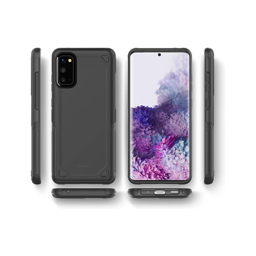 Hurtownia GSM - Case Crong Defender Case Samsung Galaxy S20 (schwarz) - CRG164 - {ean13} - Hurt