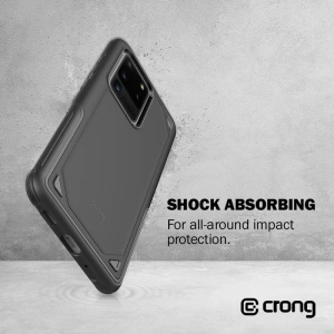 Wholesale Crong Defender Case Samsung Galaxy S20+ Plus (black) - CRG165 - {ean13} - Hurt