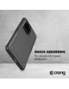 Hurtownia GSM - Etui Crong Defender Case Samsung Galaxy S20+ Plus (černý) - CRG165 - {ean13} - Hurt