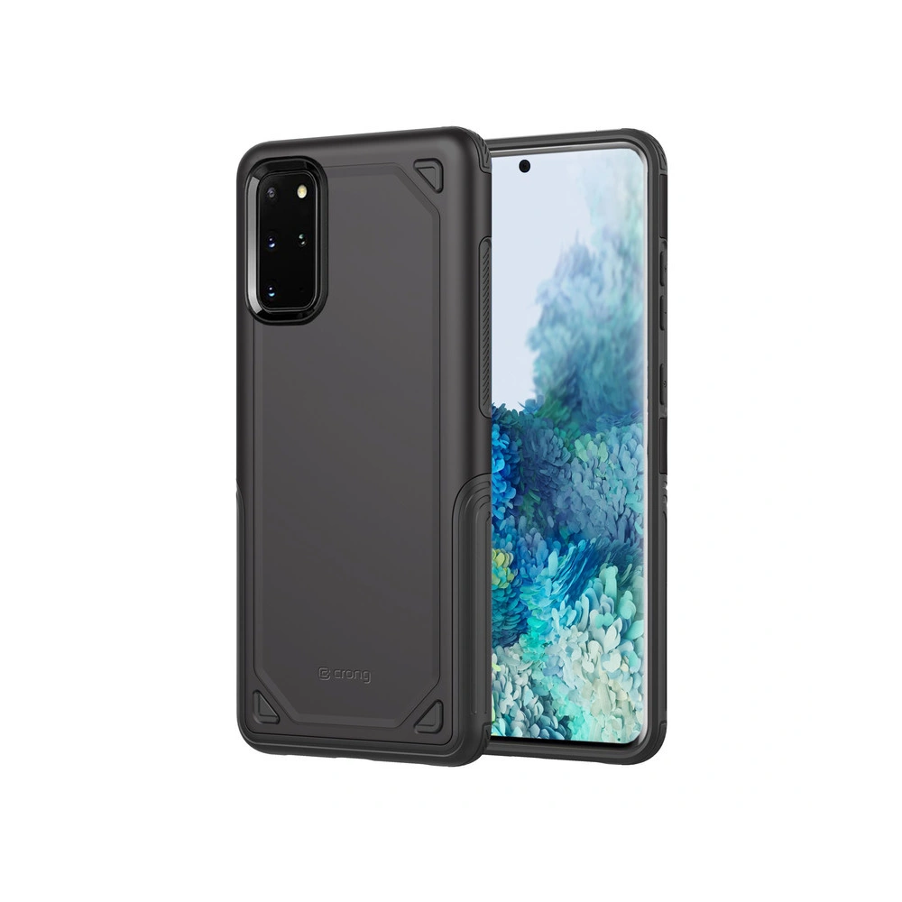 Hurtownia GSM - Etui Crong Defender Case Samsung Galaxy S20+ Plus (fekete) - CRG165 - {ean13} - Hurt