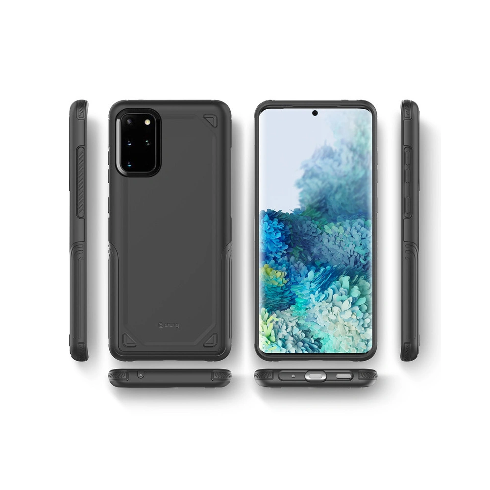 Hurtownia GSM - Etui Crong Defender Case Samsung Galaxy S20+ Plus (fekete) - CRG165 - {ean13} - Hurt