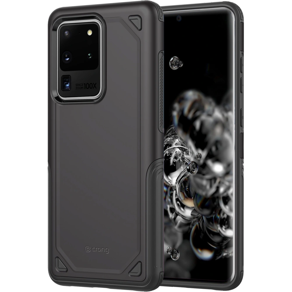 Hurtownia GSM - Etui Crong Defender Case Samsung Galaxy S20 Ultra (černý) - CRG166 - {ean13} - Hurt