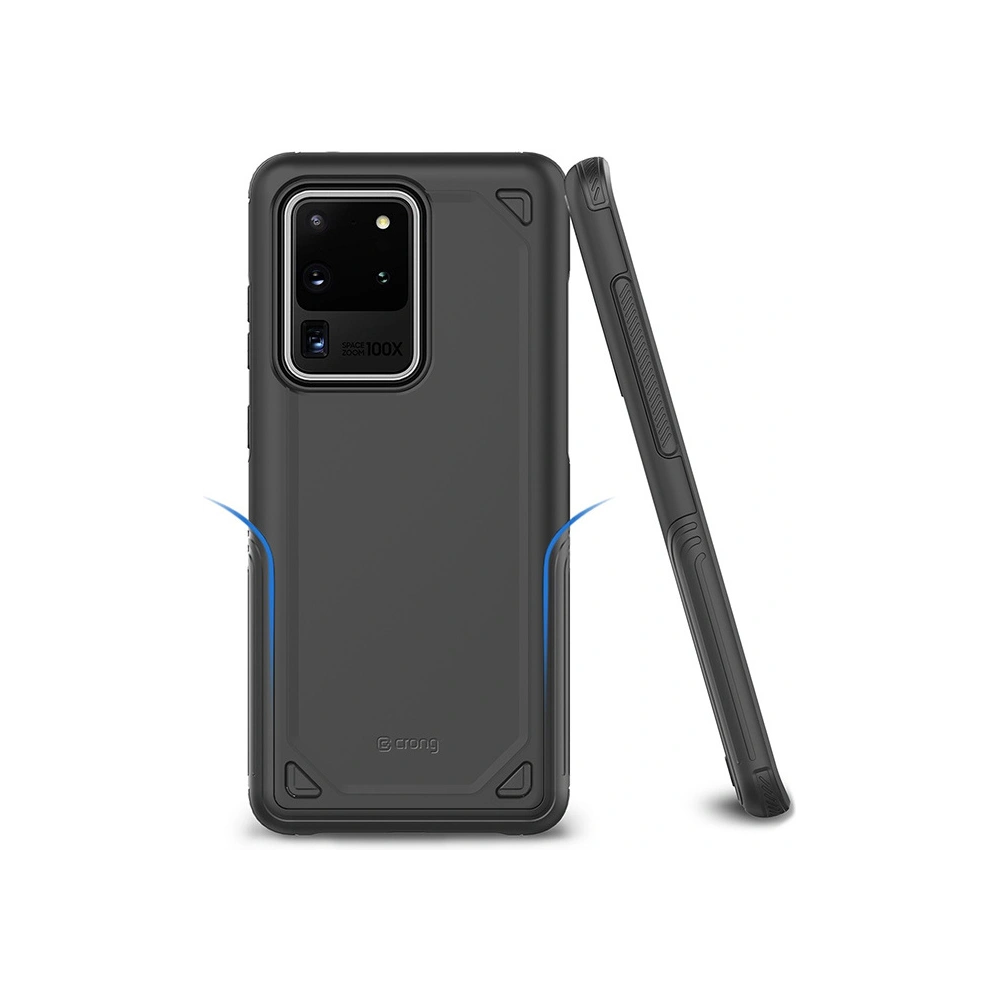 Hurtownia GSM - Case Crong Defender Case Samsung Galaxy S20 Ultra (schwarz) - CRG166 - {ean13} - Hurt