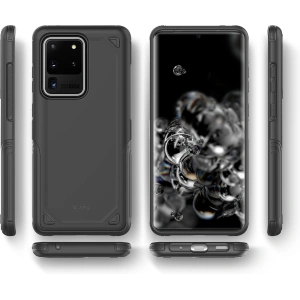 Wholesale Crong Defender Case Samsung Galaxy S20 Ultra (black) - CRG166 - {ean13} - Hurt
