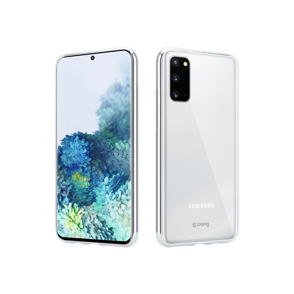 Hurtownia GSM - Etui Crong Crystal Slim Cover Samsung Galaxy S20 (átlátszó) - CRG167 - {ean13} - Hurt