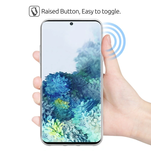 Etui Crong Crystal Slim Cover Samsung Galaxy S20+ Plus (przezroczysty)