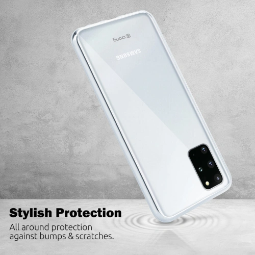 Etui Crong Crystal Slim Cover Samsung Galaxy S20+ Plus (przezroczysty)