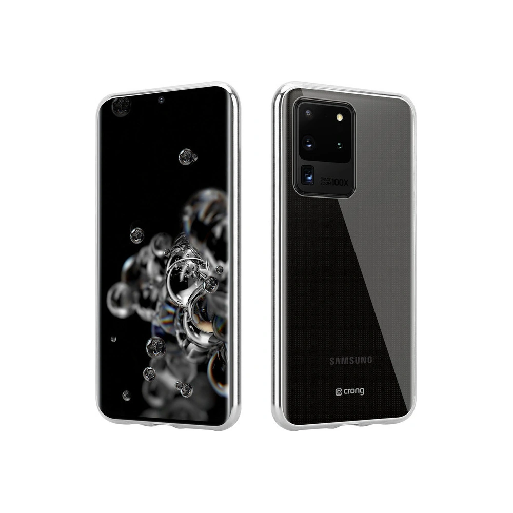 Hurtownia GSM - Etui Crong Crystal Slim Cover Samsung Galaxy S20 Ultra (průhledný) - CRG169 - {ean13} - Hurt