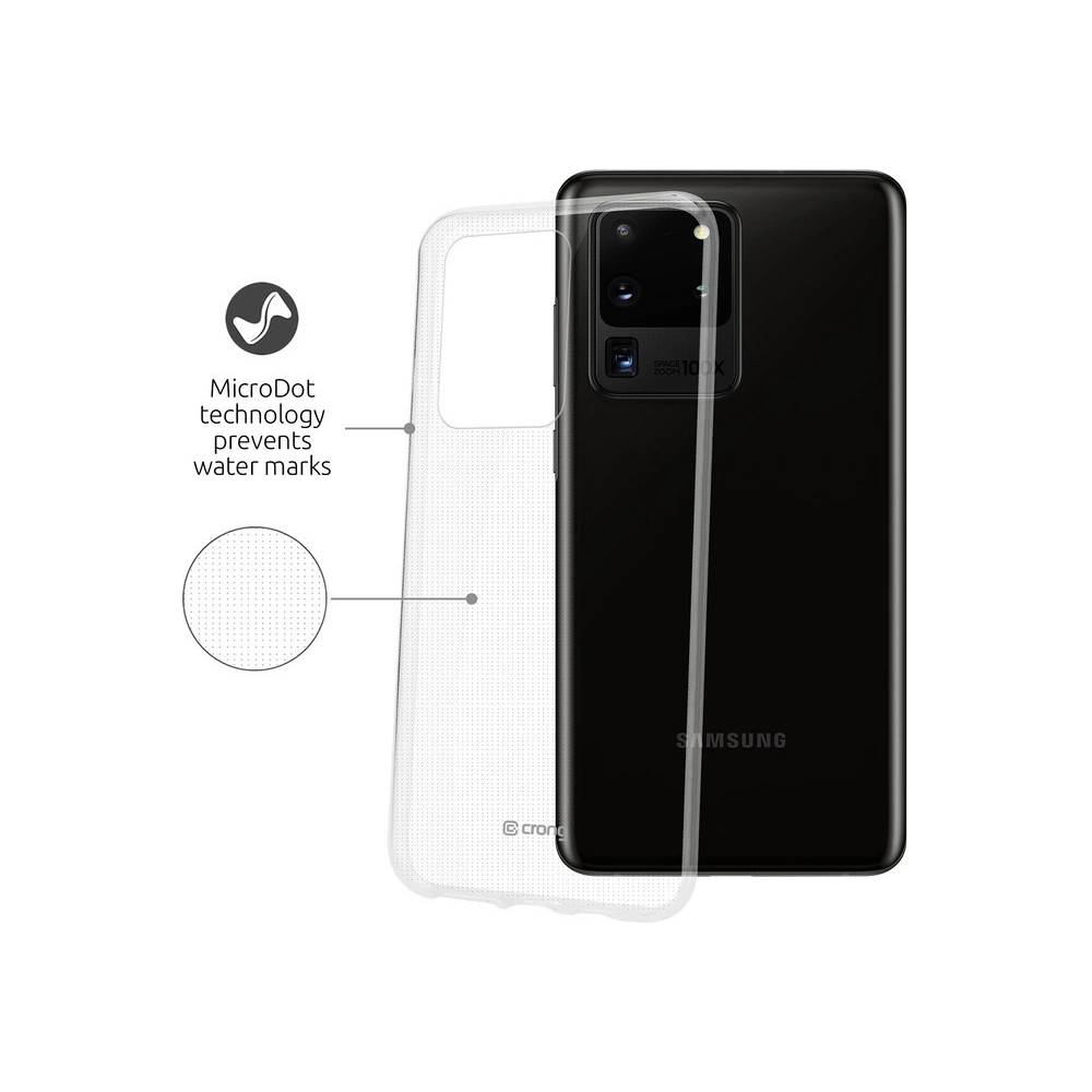 Hurtownia GSM - Etui Crong Crystal Slim Cover Samsung Galaxy S20 Ultra (průhledný) - CRG169 - {ean13} - Hurt